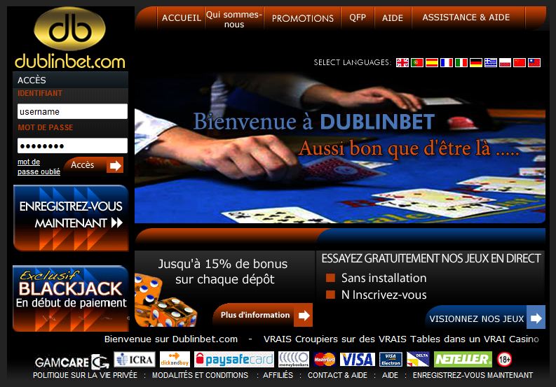 Dublinbet Casino